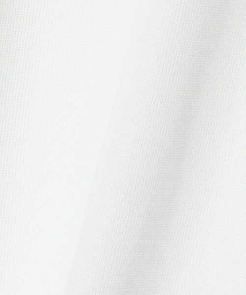 green label relaxing / グリーンレーベル リラクシング Tシャツ | ピケ フェイクレイヤード クルーネック 半袖 Tシャツ | 詳細4