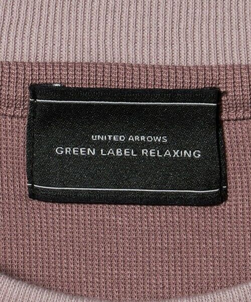 green label relaxing / グリーンレーベル リラクシング Tシャツ | ピケ フェイクレイヤード クルーネック 半袖 Tシャツ | 詳細14