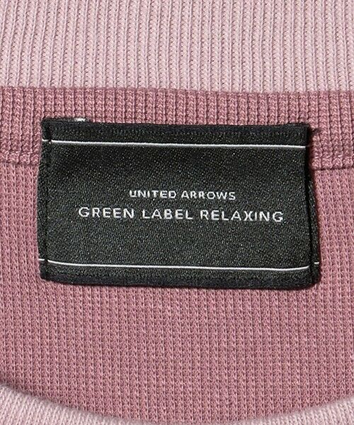 green label relaxing / グリーンレーベル リラクシング Tシャツ | ピケ フェイクレイヤード クルーネック 半袖 Tシャツ | 詳細23