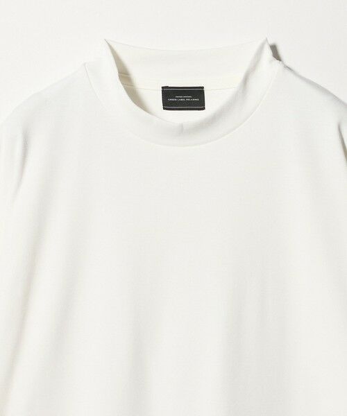 green label relaxing / グリーンレーベル リラクシング Tシャツ | 小野メリヤス ハイツイスト 半袖 Tシャツ -UVカット・吸水速乾- | 詳細3