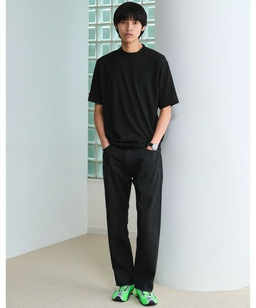 green label relaxing / グリーンレーベル リラクシング Tシャツ | 小野メリヤス ハイツイスト 半袖 Tシャツ -UVカット・吸水速乾- | 詳細5