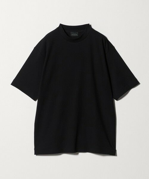 green label relaxing / グリーンレーベル リラクシング Tシャツ | 小野メリヤス ハイツイスト 半袖 Tシャツ -UVカット・吸水速乾-（BLACK）