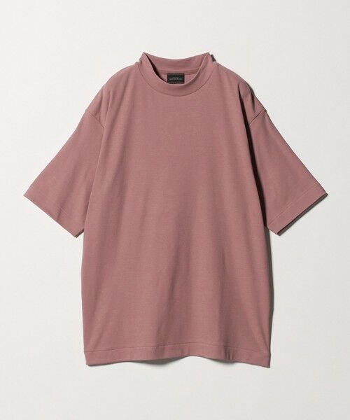 green label relaxing / グリーンレーベル リラクシング Tシャツ | 小野メリヤス ハイツイスト 半袖 Tシャツ -UVカット・吸水速乾-（PINK）