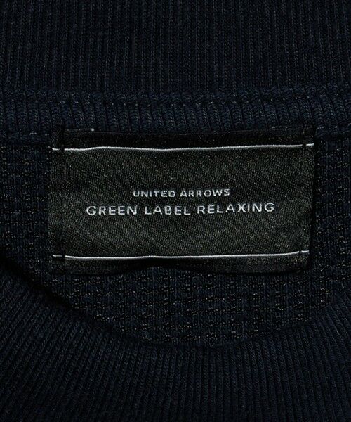 green label relaxing / グリーンレーベル リラクシング Tシャツ | GIZA ハニカム クルーネック 半袖 Tシャツ | 詳細16
