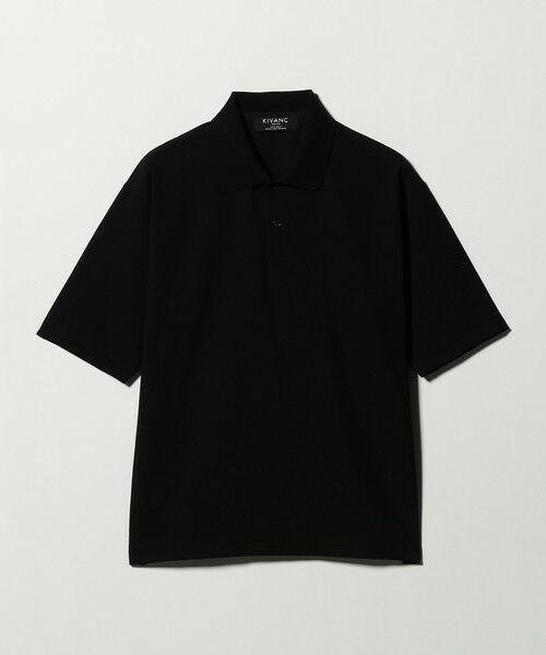 green label relaxing / グリーンレーベル リラクシング ポロシャツ | KIVANC 半袖 ポロシャツ（BLACK）