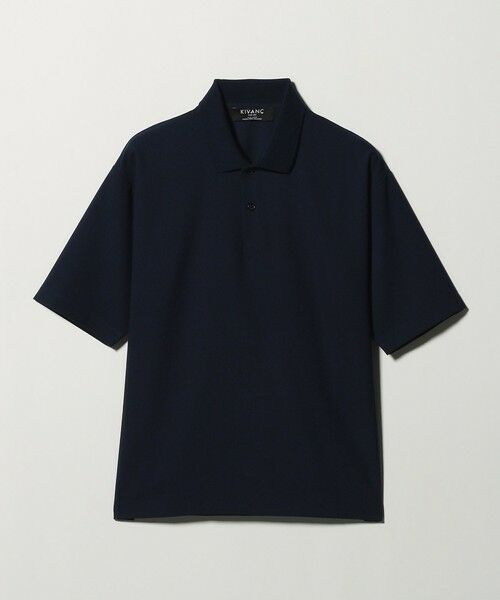 green label relaxing / グリーンレーベル リラクシング ポロシャツ | KIVANC 半袖 ポロシャツ（NAVY）