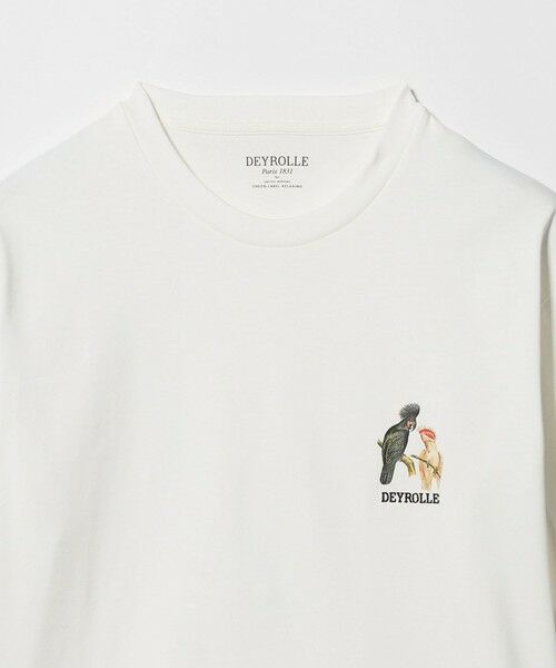 green label relaxing / グリーンレーベル リラクシング Tシャツ | DEYROLLE GLR プリント クルーネック 半袖 Tシャツ | 詳細4