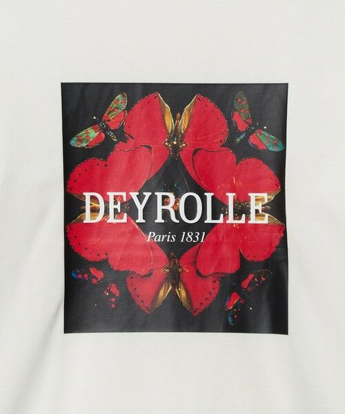 green label relaxing / グリーンレーベル リラクシング Tシャツ | DEYROLLE GLR プリント クルーネック 半袖 Tシャツ | 詳細9