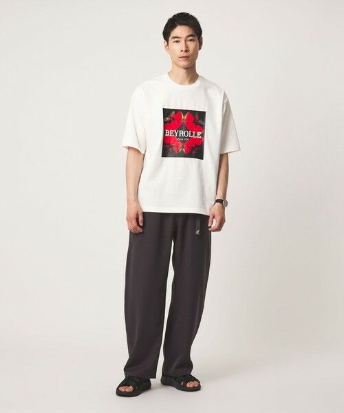green label relaxing / グリーンレーベル リラクシング Tシャツ | DEYROLLE GLR プリント クルーネック 半袖 Tシャツ | 詳細8