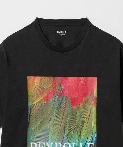 green label relaxing / グリーンレーベル リラクシング Tシャツ | DEYROLLE GLR プリント クルーネック 半袖 Tシャツ | 詳細19