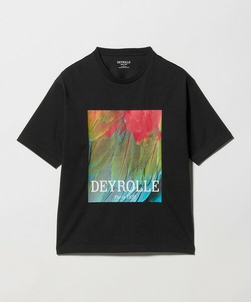 green label relaxing / グリーンレーベル リラクシング Tシャツ | DEYROLLE GLR プリント クルーネック 半袖 Tシャツ | 詳細13
