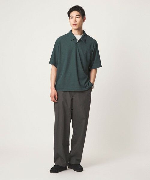 green label relaxing / グリーンレーベル リラクシング ポロシャツ | 【WEB限定】JUST fit ピケ パイル 半袖 ポロシャツ -吸水速乾・UVカット- | 詳細17