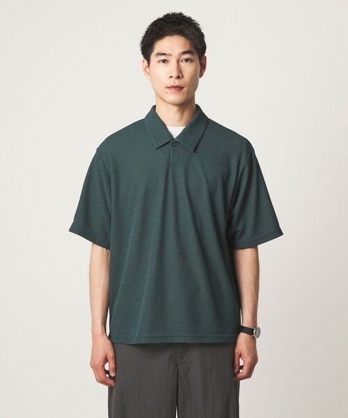 green label relaxing / グリーンレーベル リラクシング ポロシャツ | 【WEB限定】JUST fit ピケ パイル 半袖 ポロシャツ -吸水速乾・UVカット- | 詳細18