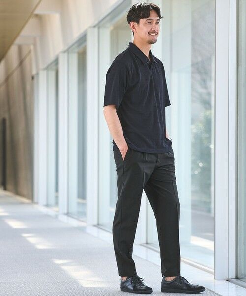 green label relaxing / グリーンレーベル リラクシング ポロシャツ | 【WEB限定】JUST fit ピケ パイル 半袖 ポロシャツ -吸水速乾・UVカット- | 詳細15