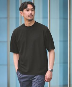 green label relaxing / グリーンレーベル リラクシング Tシャツ | 【WEB限定】JUST fit ピケ パイル 半袖 Tシャツ -吸水速乾・UVカット-