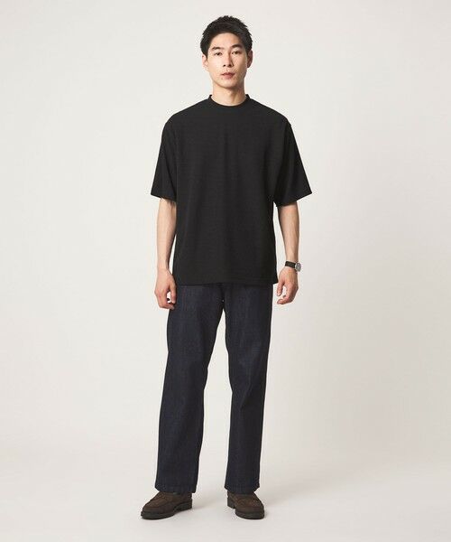 green label relaxing / グリーンレーベル リラクシング Tシャツ | 【WEB限定】JUST fit ピケ パイル 半袖 Tシャツ -吸水速乾・UVカット- | 詳細3