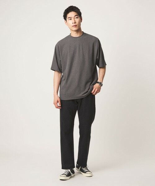 green label relaxing / グリーンレーベル リラクシング Tシャツ | 【WEB限定】JUST fit ピケ パイル 半袖 Tシャツ -吸水速乾・UVカット- | 詳細10