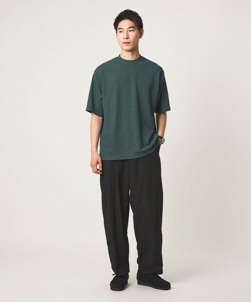 green label relaxing / グリーンレーベル リラクシング Tシャツ | 【WEB限定】JUST fit ピケ パイル 半袖 Tシャツ -吸水速乾・UVカット- | 詳細19