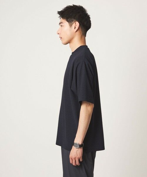 green label relaxing / グリーンレーベル リラクシング Tシャツ | 【WEB限定】JUST fit ピケ パイル 半袖 Tシャツ -吸水速乾・UVカット- | 詳細25