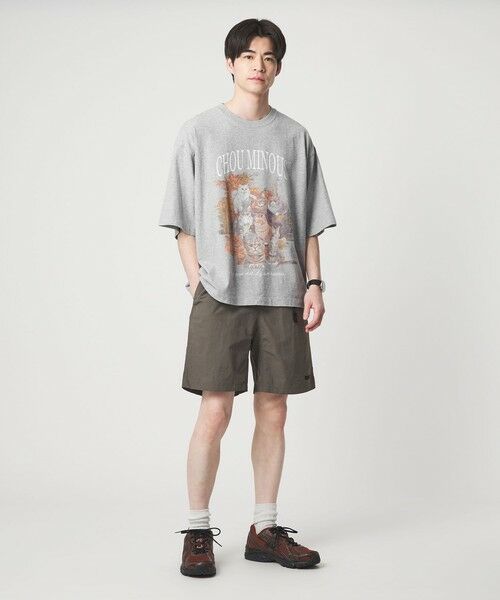 green label relaxing / グリーンレーベル リラクシング Tシャツ | 【WEB限定】＜GLR or＞キャット プリント 半袖 Tシャツ | 詳細5