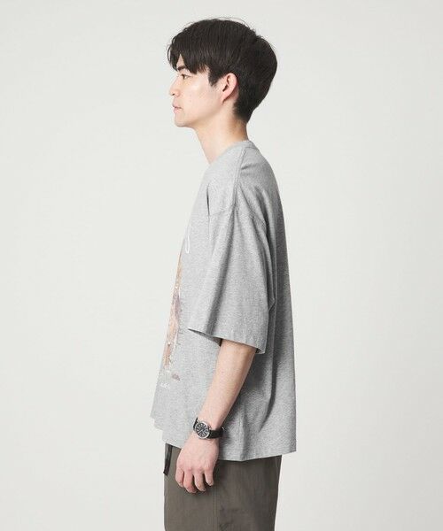 green label relaxing / グリーンレーベル リラクシング Tシャツ | 【WEB限定】＜GLR or＞キャット プリント 半袖 Tシャツ | 詳細7