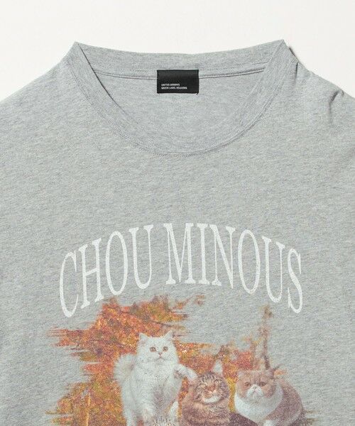 green label relaxing / グリーンレーベル リラクシング Tシャツ | 【WEB限定】＜GLR or＞キャット プリント 半袖 Tシャツ | 詳細11
