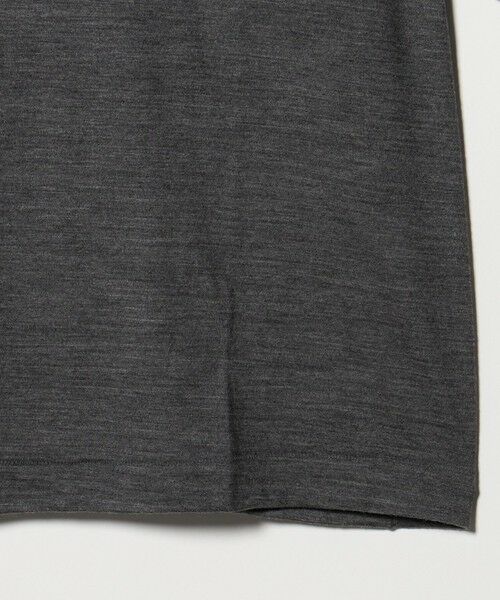 green label relaxing / グリーンレーベル リラクシング Tシャツ | FINE BASIC ハシゴ Super100’s ウール 半袖 Tシャツ | 詳細8