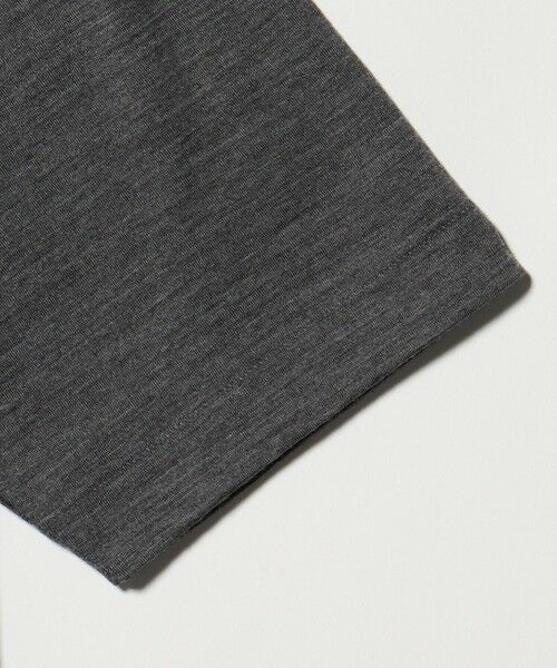 green label relaxing / グリーンレーベル リラクシング Tシャツ | FINE BASIC ハシゴ Super100’s ウール 半袖 Tシャツ | 詳細5