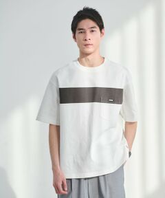 green label relaxing / グリーンレーベル リラクシング Tシャツ | 【別注】＜CHUMS＞GLR ライン ポケット 半袖 Tシャツ