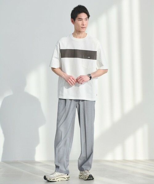 green label relaxing / グリーンレーベル リラクシング Tシャツ | 【別注】＜CHUMS＞GLR ライン ポケット 半袖 Tシャツ | 詳細1