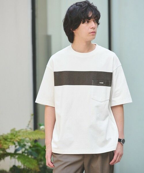 green label relaxing / グリーンレーベル リラクシング Tシャツ | 【別注】＜CHUMS＞GLR ライン ポケット 半袖 Tシャツ | 詳細2