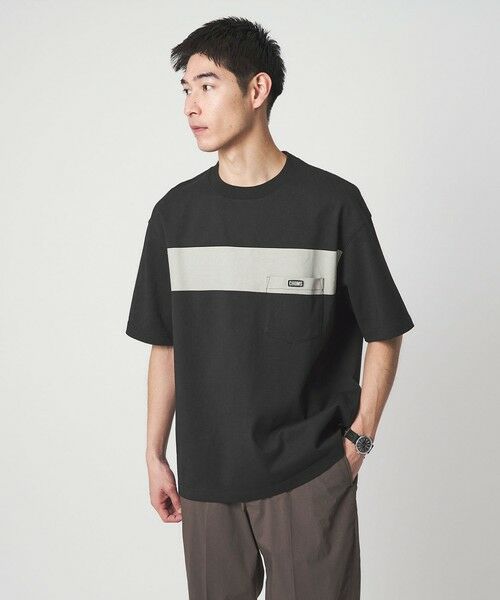 green label relaxing / グリーンレーベル リラクシング Tシャツ | 【別注】＜CHUMS＞GLR ライン ポケット 半袖 Tシャツ | 詳細8