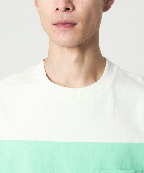 green label relaxing / グリーンレーベル リラクシング Tシャツ | 【別注】＜CHUMS＞GLR ライン ポケット 半袖 Tシャツ | 詳細17