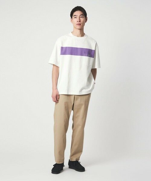 green label relaxing / グリーンレーベル リラクシング Tシャツ | 【別注】＜CHUMS＞GLR ライン ポケット 半袖 Tシャツ | 詳細25