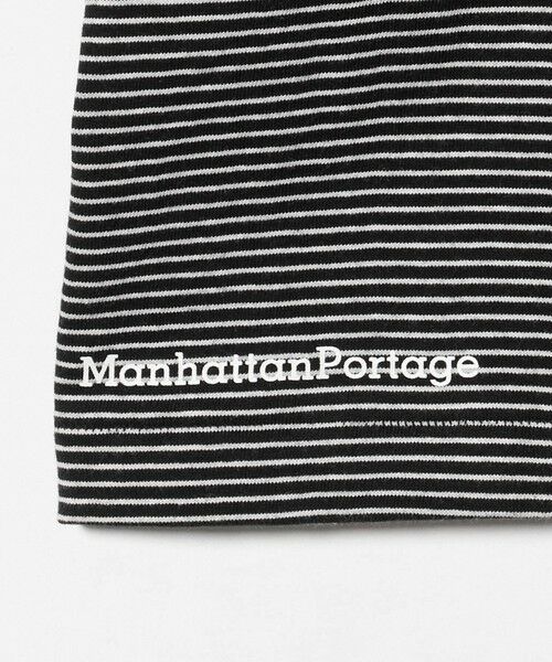 green label relaxing / グリーンレーベル リラクシング Tシャツ | ＜Manhattan Portage＞ ロゴ ボーダー Tシャツ | 詳細11