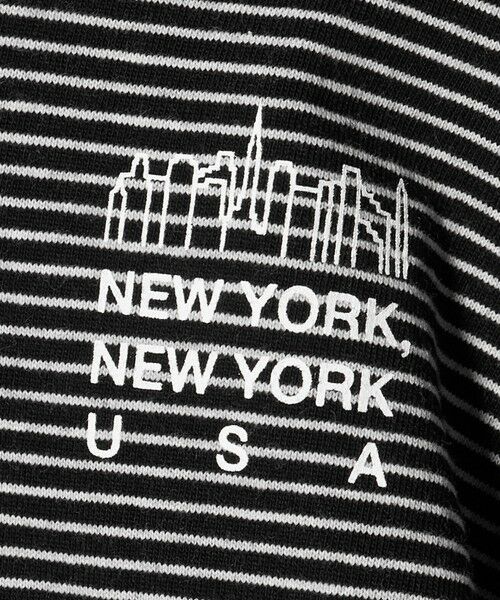 green label relaxing / グリーンレーベル リラクシング Tシャツ | ＜Manhattan Portage＞ ロゴ ボーダー Tシャツ | 詳細12