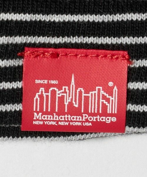 green label relaxing / グリーンレーベル リラクシング Tシャツ | ＜Manhattan Portage＞ ロゴ ボーダー Tシャツ | 詳細13