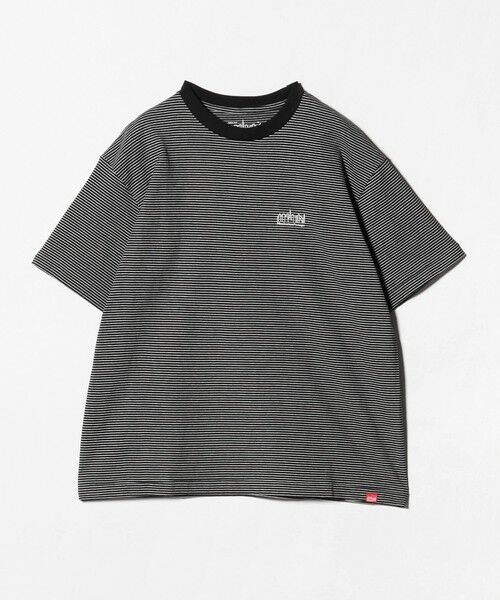 green label relaxing / グリーンレーベル リラクシング Tシャツ | ＜Manhattan Portage＞ ロゴ ボーダー Tシャツ | 詳細6