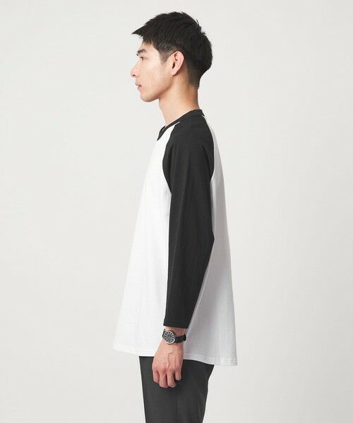 green label relaxing / グリーンレーベル リラクシング Tシャツ | 【WEB限定】＜GOAT＞ベースボール 8分袖 Tシャツ | 詳細3