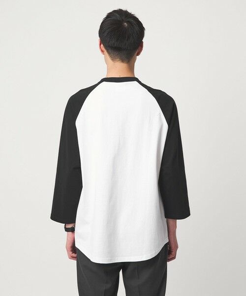 green label relaxing / グリーンレーベル リラクシング Tシャツ | 【WEB限定】＜GOAT＞ベースボール 8分袖 Tシャツ | 詳細4