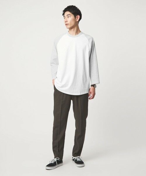 green label relaxing / グリーンレーベル リラクシング Tシャツ | 【WEB限定】＜GOAT＞ベースボール 8分袖 Tシャツ | 詳細8