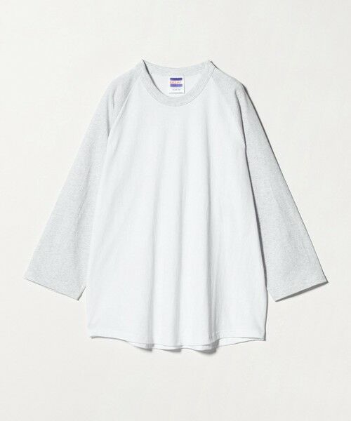 green label relaxing / グリーンレーベル リラクシング Tシャツ | 【WEB限定】＜GOAT＞ベースボール 8分袖 Tシャツ | 詳細9