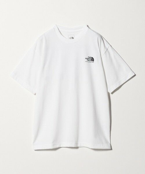 green label relaxing / グリーンレーベル リラクシング Tシャツ | ＜THE NORTH FACE＞ショートスリーブ ヒストリカル ロゴ 半袖 Tシャツ（OFF WHITE）