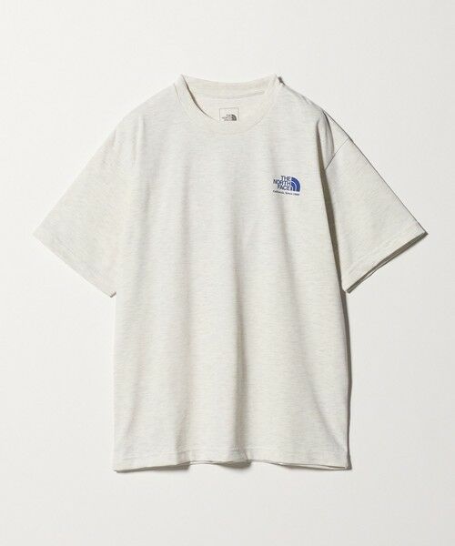 green label relaxing / グリーンレーベル リラクシング Tシャツ | ＜THE NORTH FACE＞ショートスリーブ ヒストリカル ロゴ 半袖 Tシャツ（LT.GRAY）