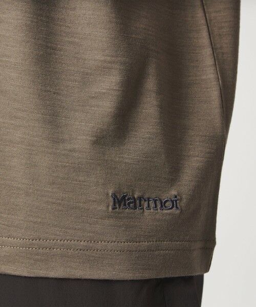 green label relaxing / グリーンレーベル リラクシング Tシャツ | 【別注】＜Marmot＞メリノウール 半袖 Tシャツ | 詳細19