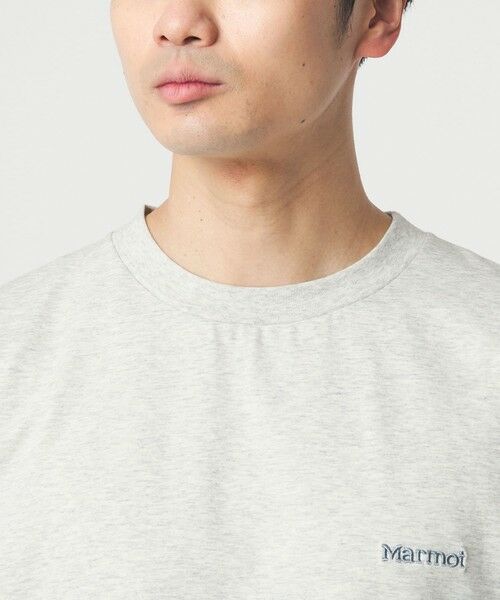 green label relaxing / グリーンレーベル リラクシング Tシャツ | 【別注】＜Marmot＞ドローイング 半袖 Tシャツ カットソー -吸水・速乾・UVカット- | 詳細11