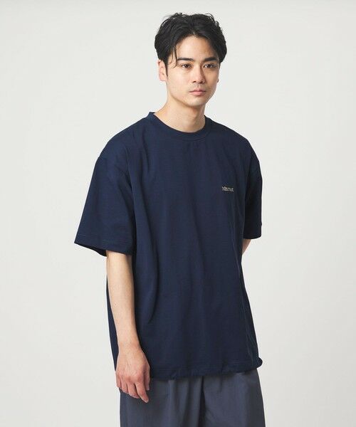 green label relaxing / グリーンレーベル リラクシング Tシャツ | 【別注】＜Marmot＞ドローイング 半袖 Tシャツ カットソー -吸水・速乾・UVカット- | 詳細27