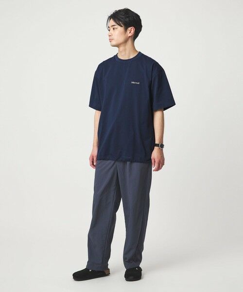 green label relaxing / グリーンレーベル リラクシング Tシャツ | 【別注】＜Marmot＞ドローイング 半袖 Tシャツ カットソー -吸水・速乾・UVカット- | 詳細28