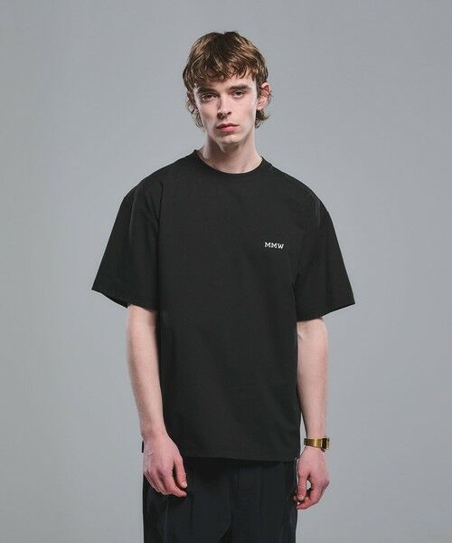 green label relaxing / グリーンレーベル リラクシング Tシャツ | 【別注】＜Marmot＞マウンテン ディピクション 半袖 Tシャツ  -吸水・速乾・UVカット- | 詳細5