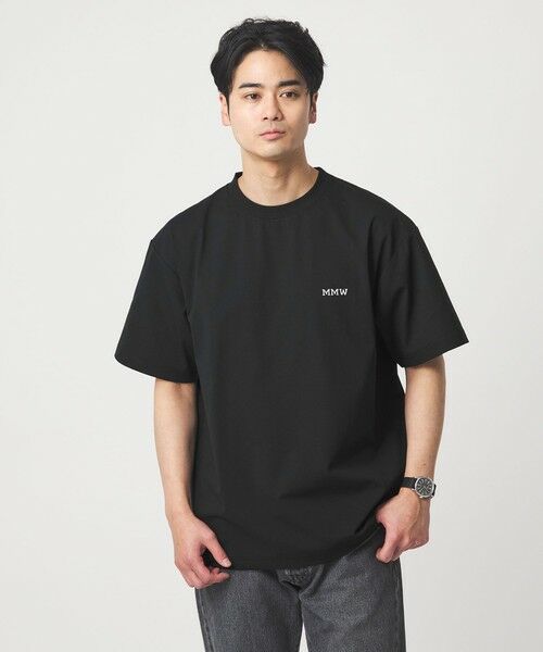 green label relaxing / グリーンレーベル リラクシング Tシャツ | 【別注】＜Marmot＞マウンテン ディピクション 半袖 Tシャツ  -吸水・速乾・UVカット- | 詳細8